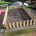 Raised bed for growing