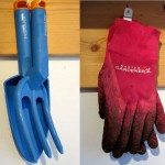 Colourful garden acessories