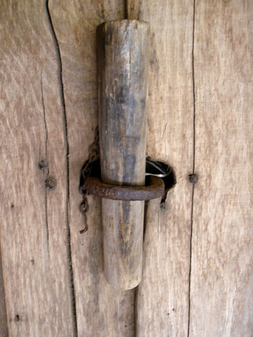wooden peg