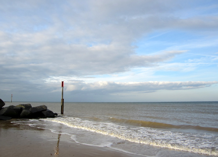 Norfolk sky, sea and sand 