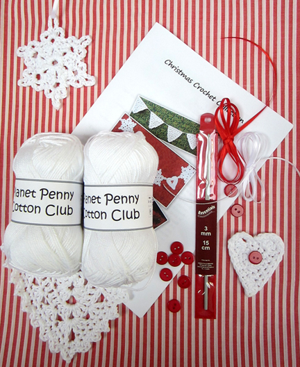 Planet Penny Cotton Club Christmas Crochet kit