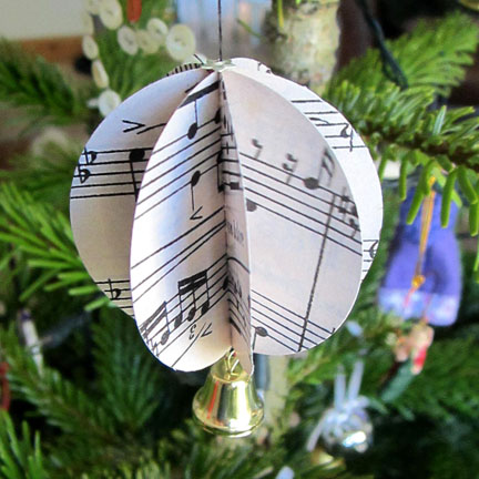 Music Bauble for Advent Calendar