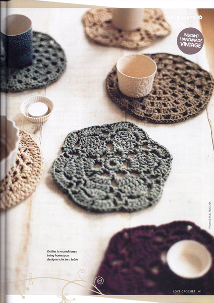 Love Crochet Magaxzine - Advent Calendar day nine