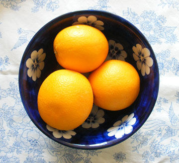 Oranges in bowl Advent Calendar Day Fifteen