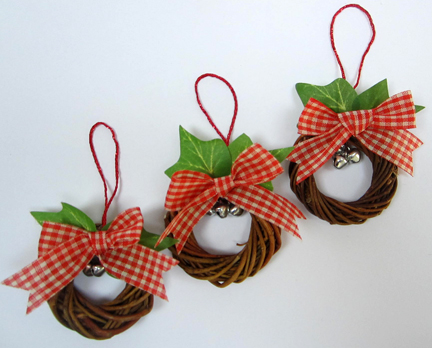 Christmas Tree Twigs Rings for Advent Calendar day Twelve