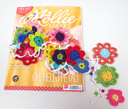 Mollie Makes issue 24 with garland