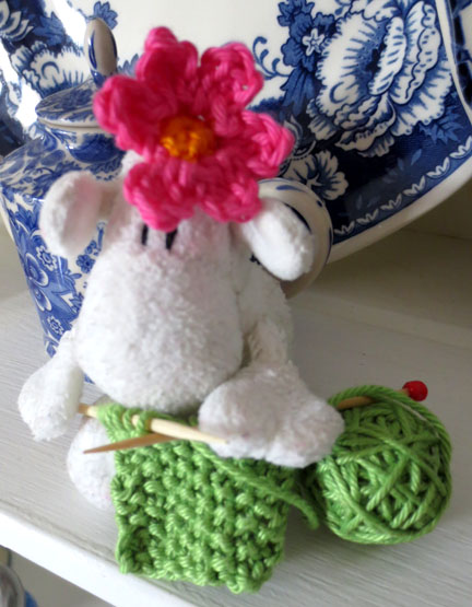 knitting sheep