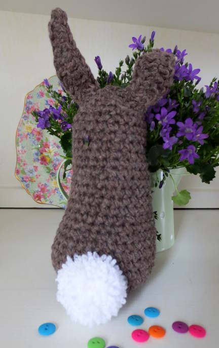 big spring crochet bunny