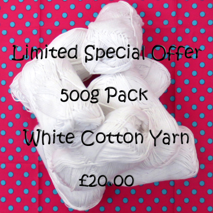 White Yarn Pack for Sale