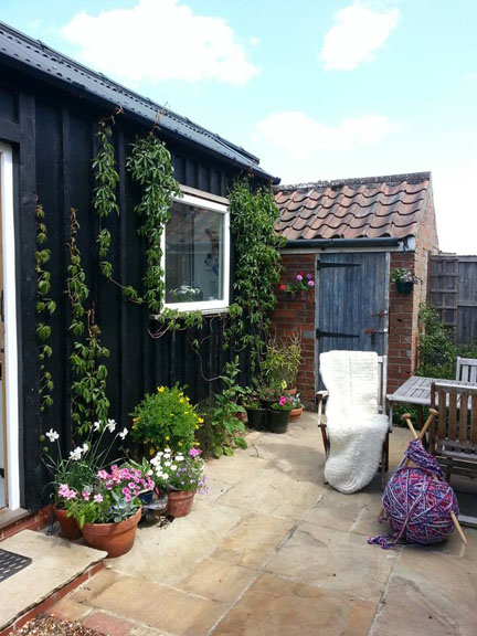 Norfolk and Norwich Open Studios - garden