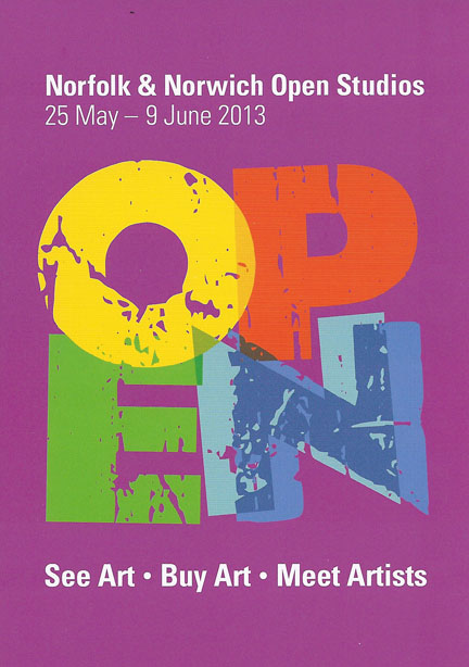 Norfo0lk and Norwich Open Studios Poster