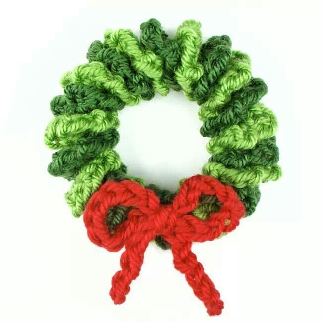crochet mini ring Christmas countdown