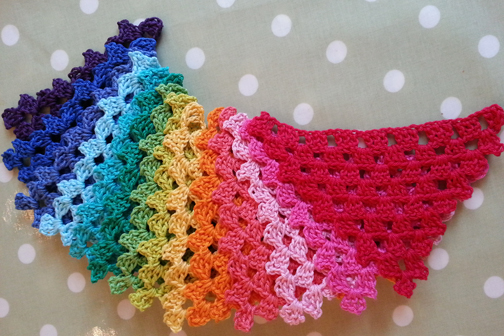 crochet bunting - Planet Penny Cotton