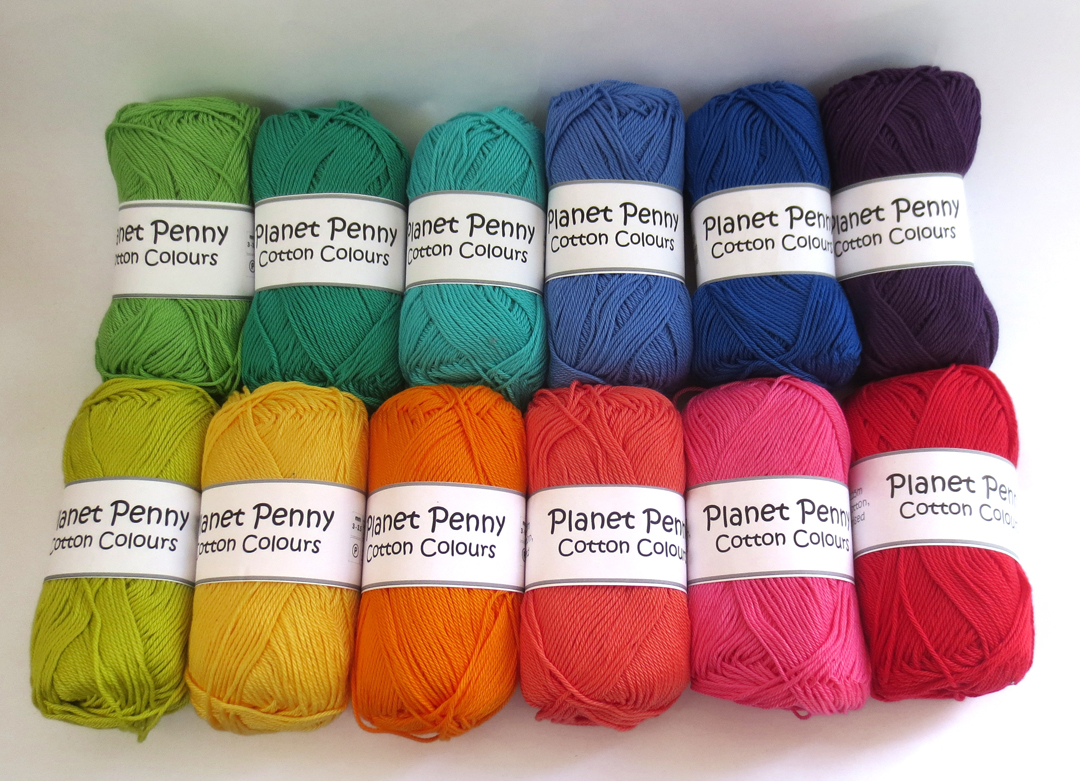 Planet Penny Cotton Colours 12 pack