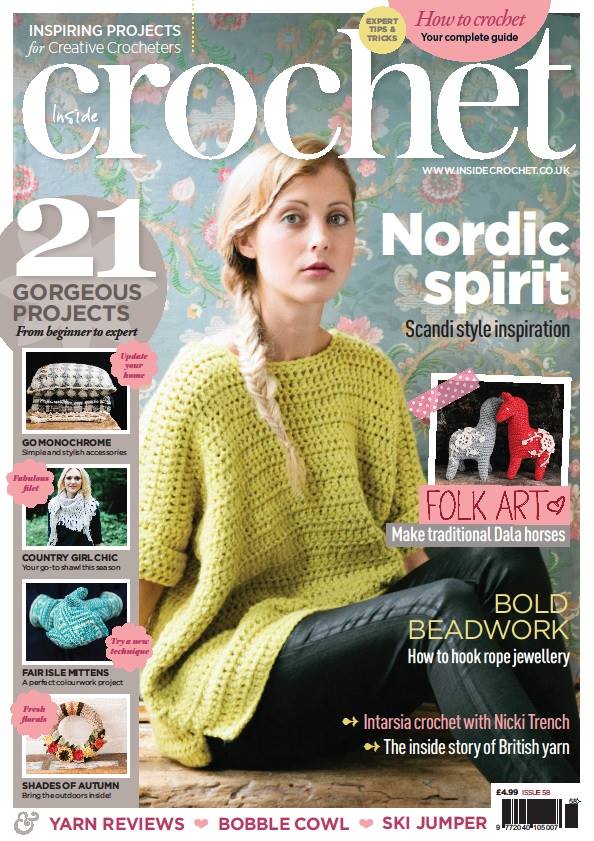 Inside Crochet Magazine cover 