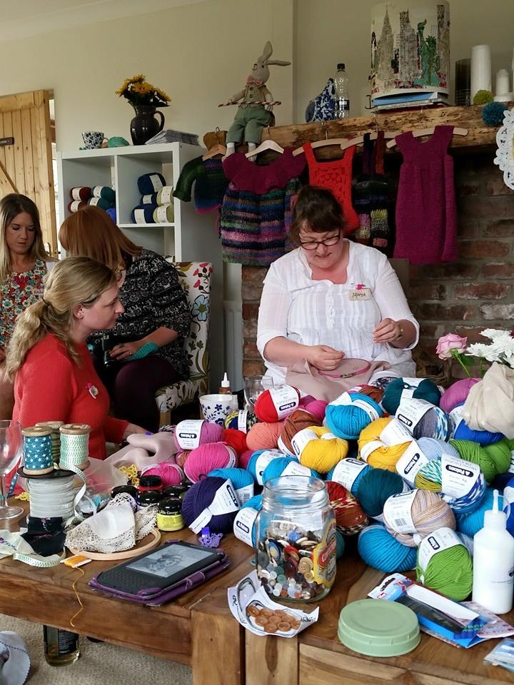 Marna Lunt - Crochet retreat with Frank & Olive