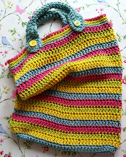 crochet bag DMC XL yarn