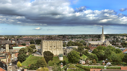 City of Norwich Castle and Cathedral